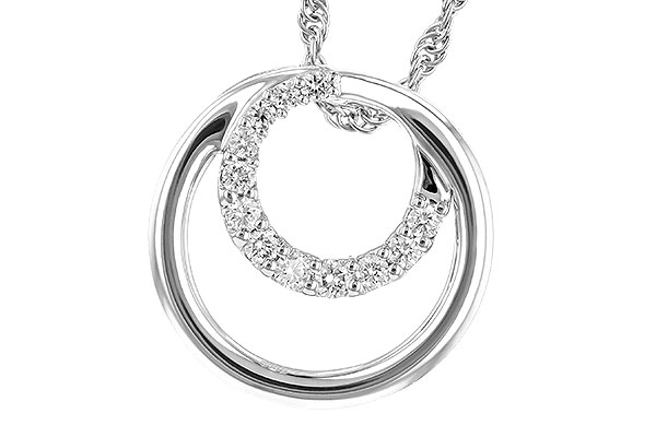 C290-97784: NECKLACE .15 TW