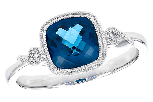 C291-82275: LDS RG 1.70 LONDON BLUE TOPAZ 1.75 TGW