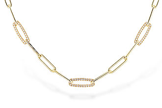 C291-82357: NECKLACE .75 TW (17 INCHES)