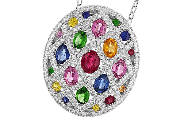 C291-86866: NECK 2.45 MULTI-COLOR TW 3.00 TGW