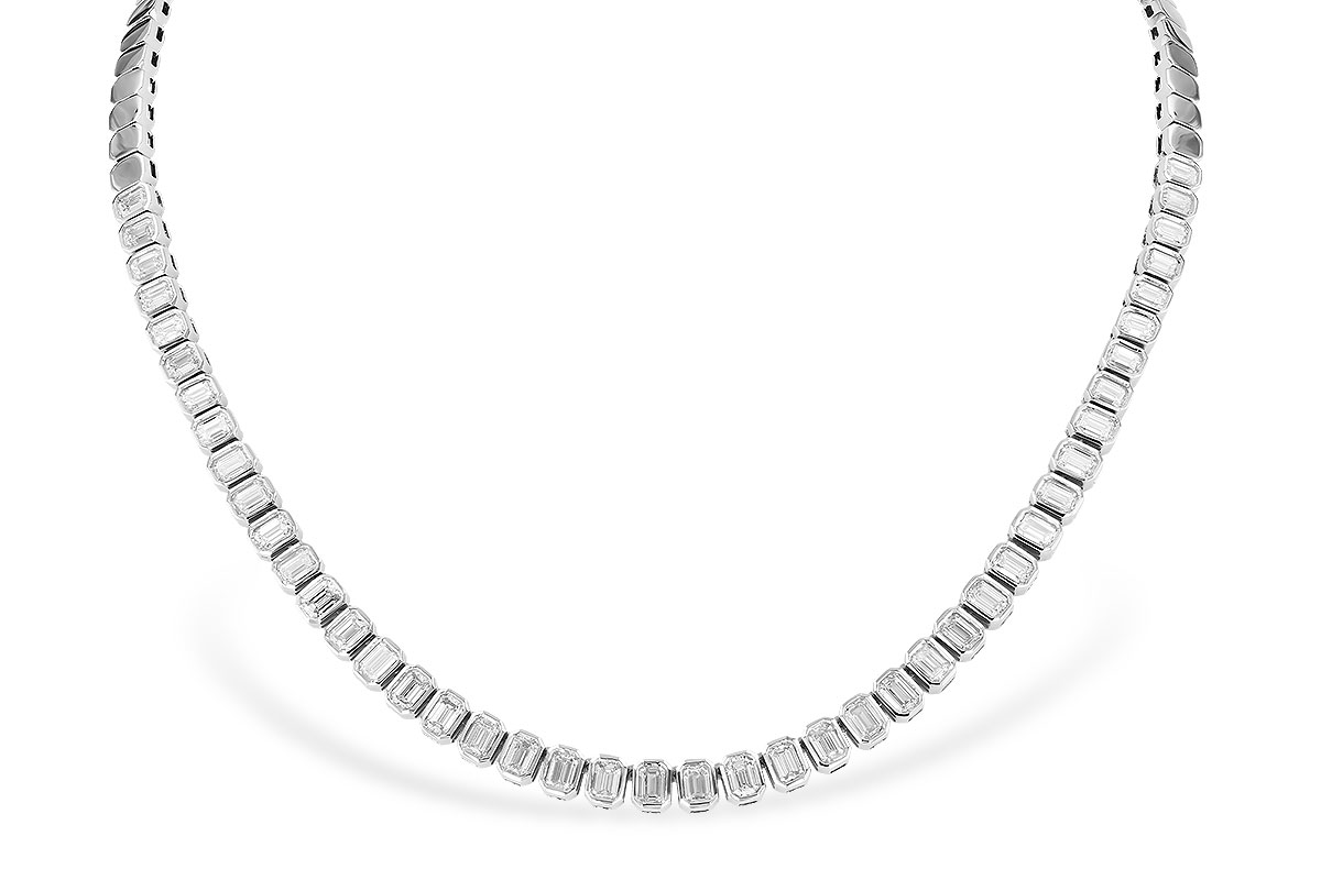 C291-87729: NECKLACE 8.25 TW E.C. DIAS (16 INCHES)