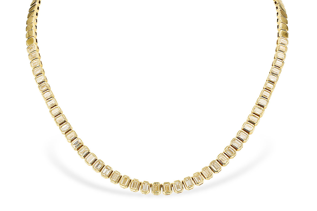 C291-87729: NECKLACE 8.25 TW E.C. DIAS (16 INCHES)