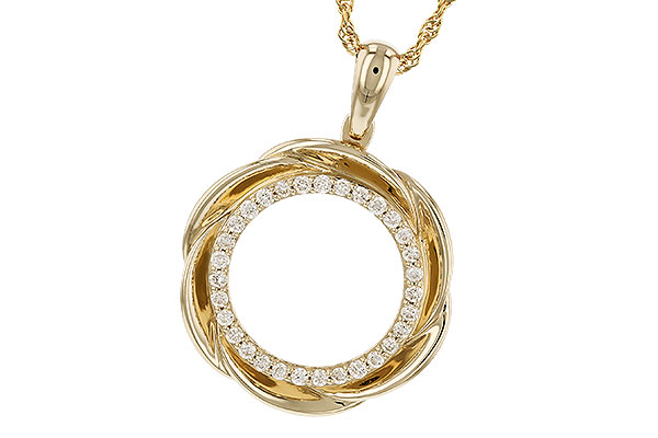 C291-87757: NECKLACE .25 TW