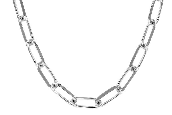 C291-87802: PAPERCLIP MD (24IN, 3.10MM, 14KT, LOBSTER CLASP)