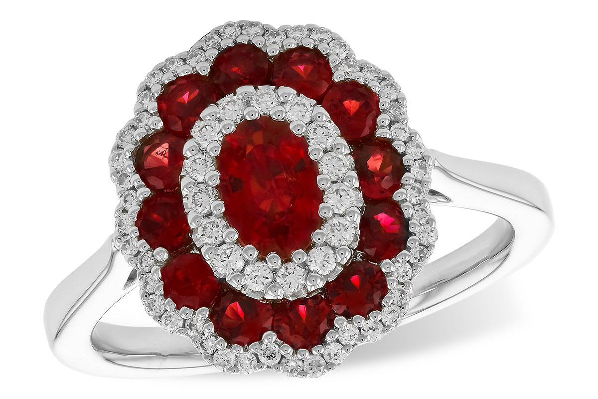 C291-90529: LDS RG 1.29 TW RUBY 1.52 TGW (6x4 MM RUBY)