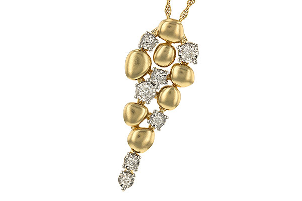 C292-73220: NECKLACE .25 TW