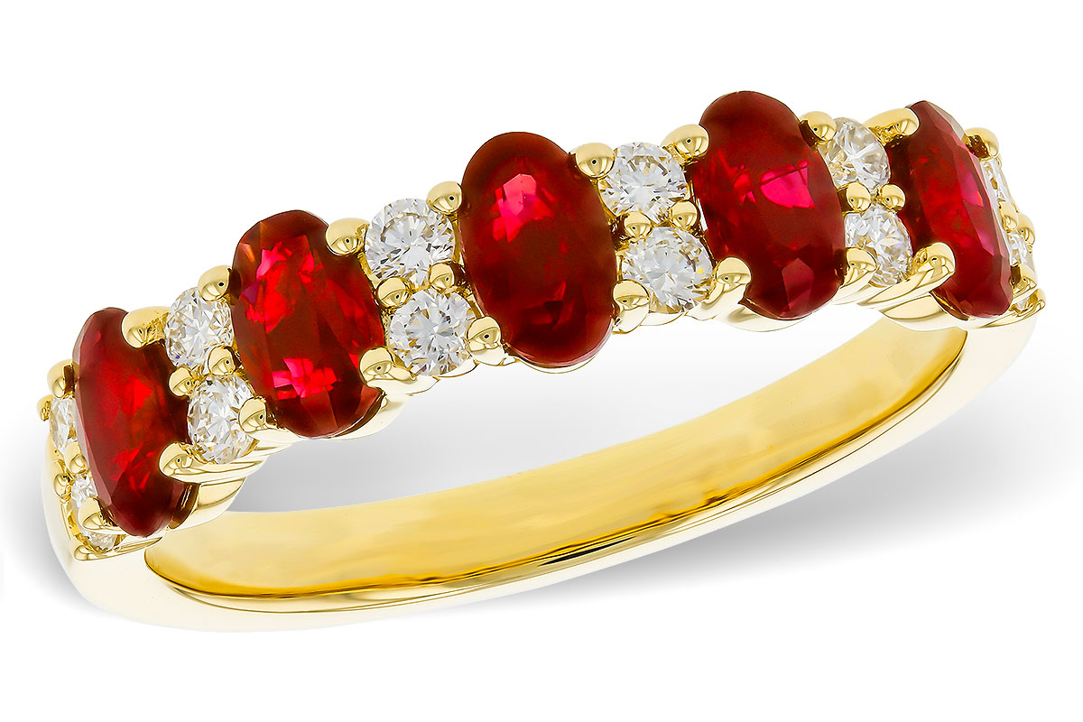 C292-76875: LDS WED RG 1.51 TW RUBY 1.80 TGW