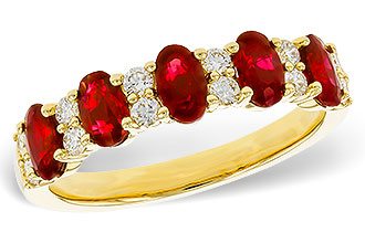 C292-76875: LDS WED RG 1.51 TW RUBY 1.80 TGW