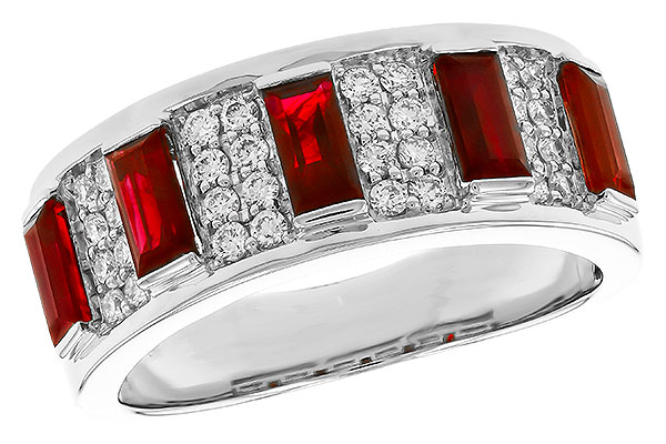 C292-77811: LDS WED RG 1.40 TW RUBY 1.69 TGW