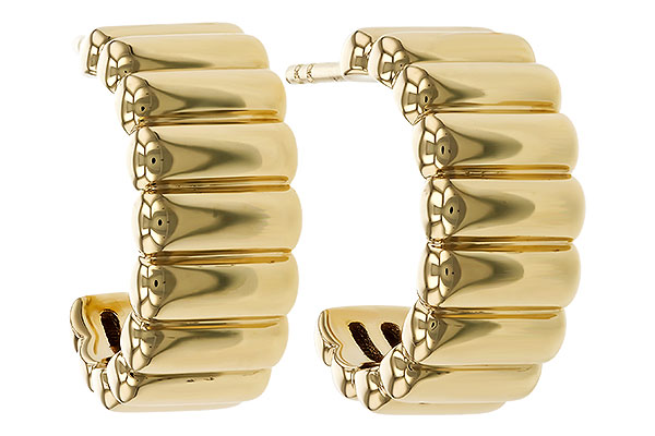 C292-78684: GOLD EARRINGS (16MM)