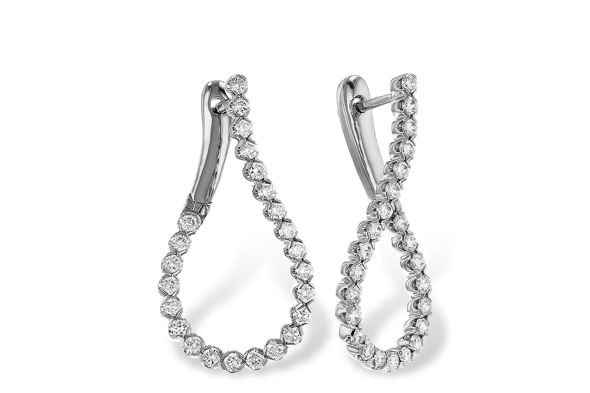 C292-79593: EARRINGS 1.00 TW