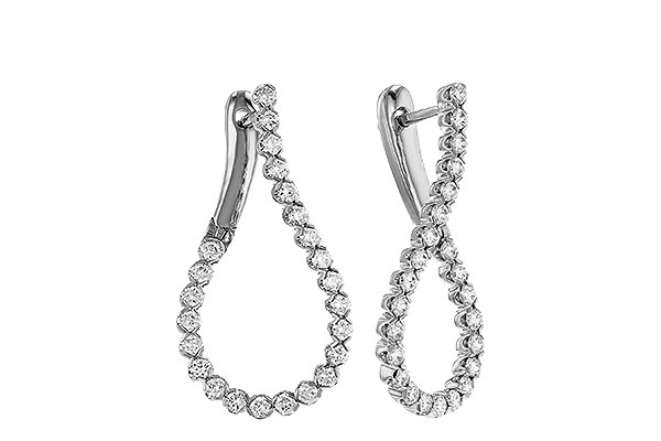 C292-79593: EARRINGS 1.00 TW