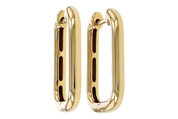 C292-79629: GOLD EARRINGS (23MM)