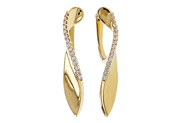 C292-80484: EARRINGS .18 TW