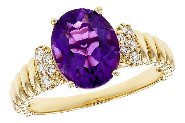 C293-64111: LDS RG 2.12 AMETHYST 2.26 TGW (10x8MM AMY)
