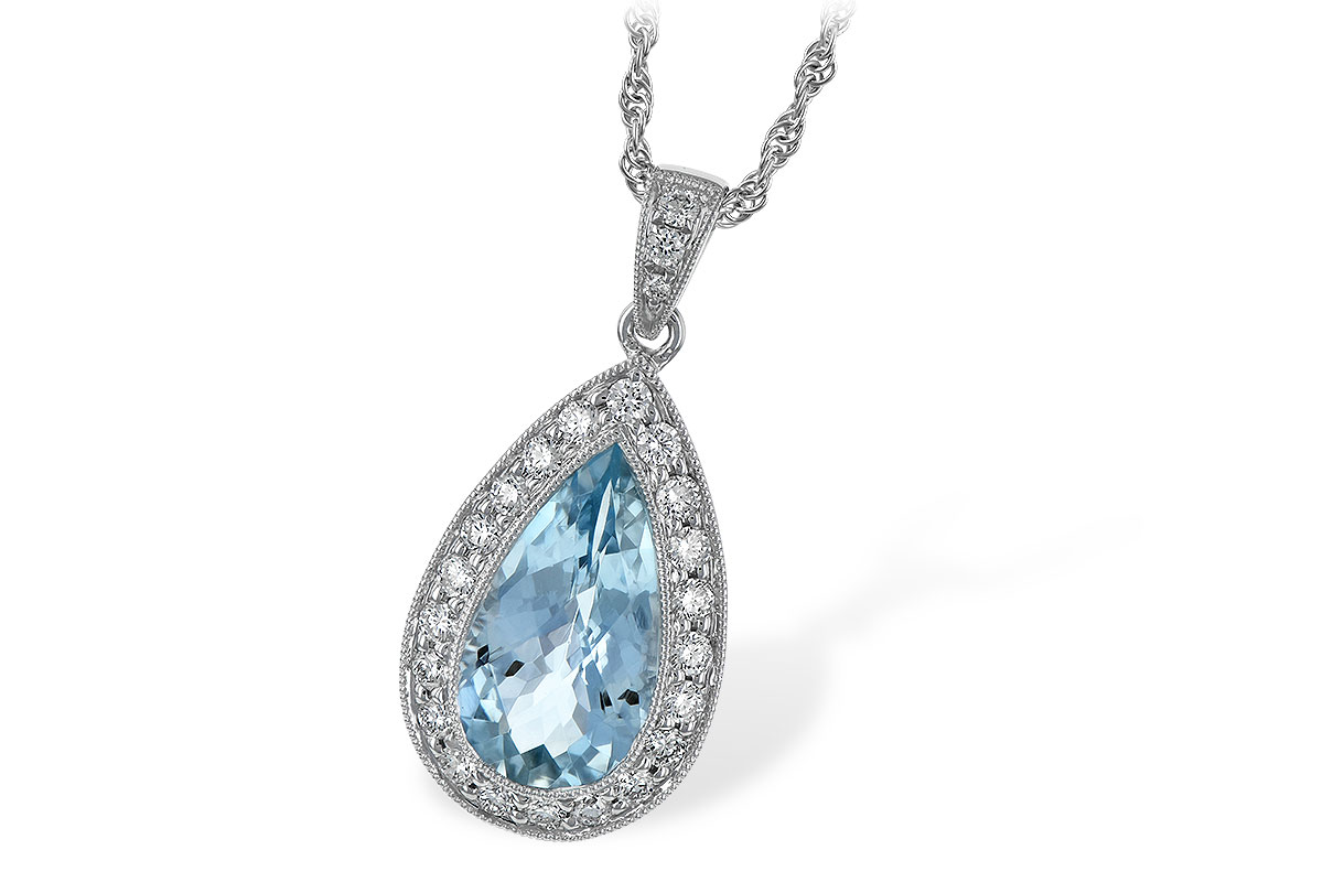 D023-72347: NECKLACE 2.20 AQUA 2.55 TGW