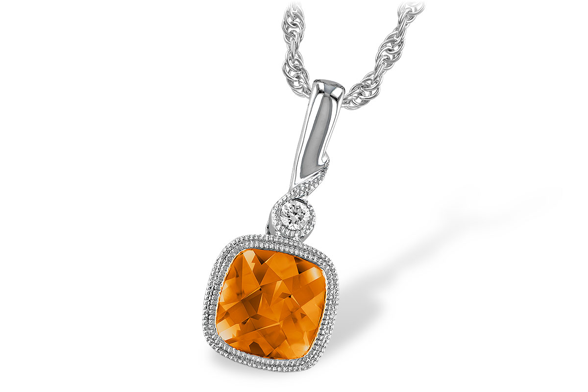 D201-89602: NECK .68 CITRINE .70 TGW