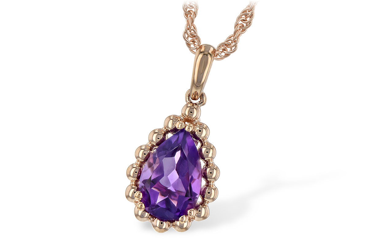 D207-31429: NECKLACE 1.06 CT AMETHYST
