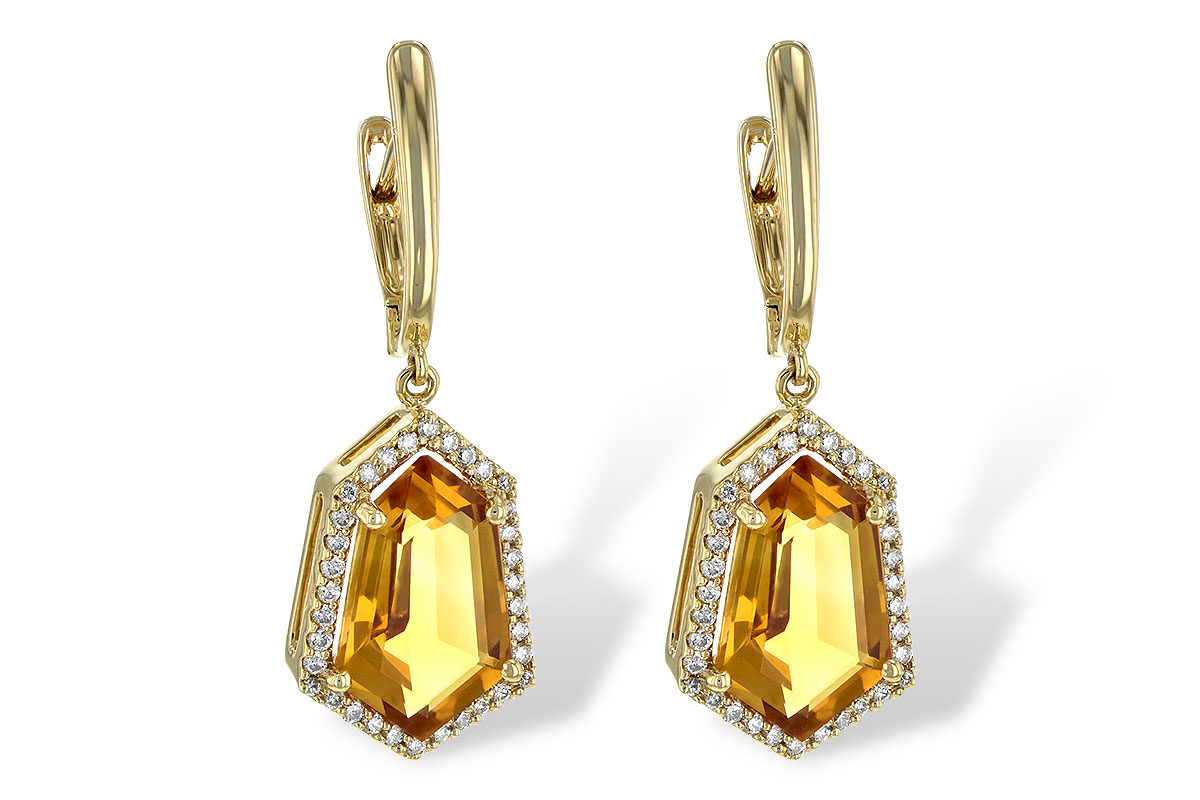 D208-19584: EARR 3.80 TW CITRINE 4.05 TGW