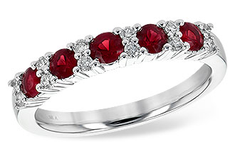 D208-19629: LDS WED RG .66 RUBY .83 TGW