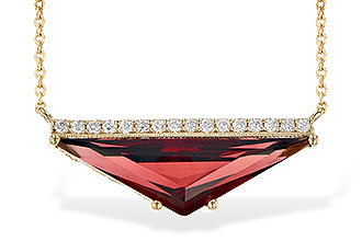 D208-24138: NECK 2.85 GARNET 2.95 TGW