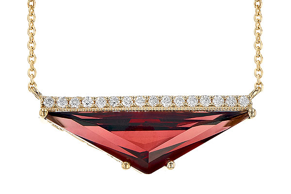 D208-24138: NECK 2.85 GARNET 2.95 TGW