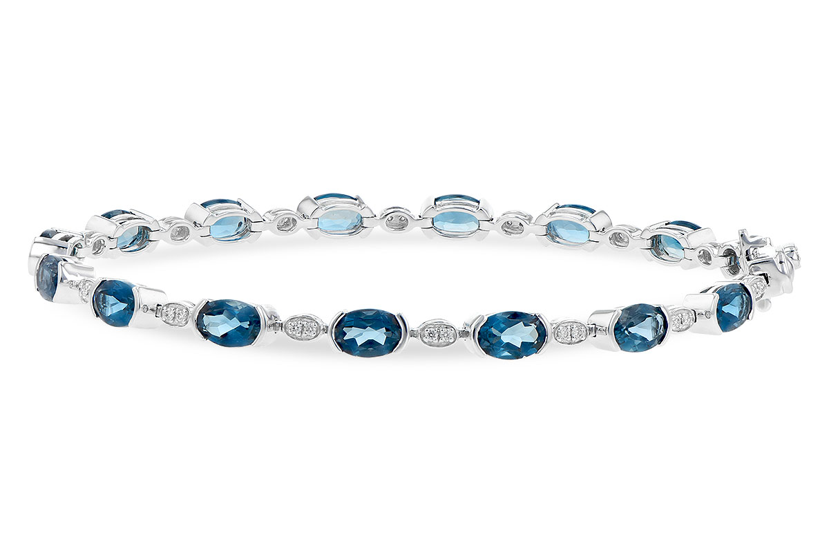 D208-24175: BRACELET 7.20 LONDON BLUE TOPAZ 7.36 TGW