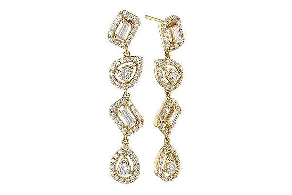 D290-95020: EARR .12 TW BAGUETTES .70 TW