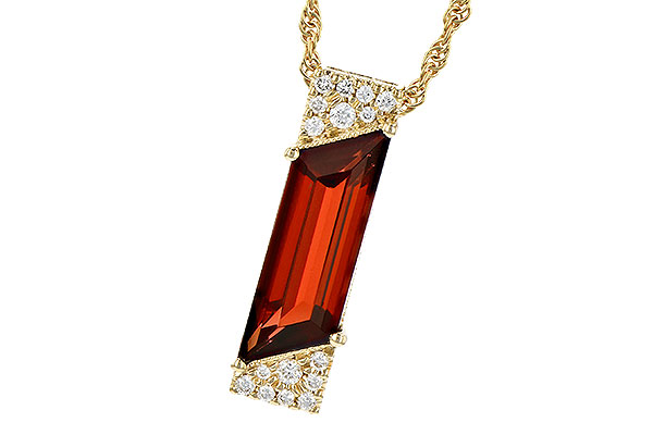 D290-95029: NECK 2.16 GARNET 2.25 TGW
