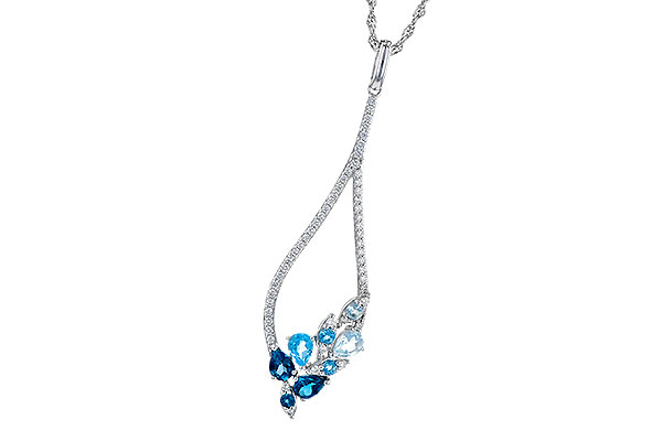 D290-95038: NECK .82 BLUE TOPAZ 1.05 TGW