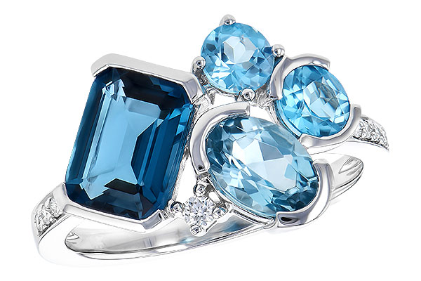D290-97766: LDS RG 3.08 BLUE TOPAZ TW 3.15 TGW