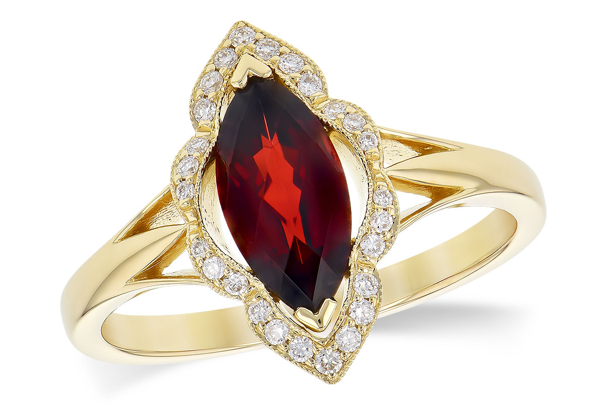 D290-98647: LDS RG 1.25 GARNET 1.36 TGW