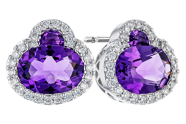 D291-83220: EARR 1.99 TW AMETHYST 2.20 TGW