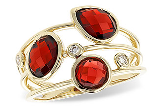 D291-84102: LDS RG 3.07 TW GARNET 3.12 TGW