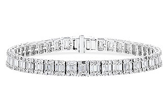 D291-84147: BRACELET 2.72 TW BAGUETTES 4.10 TW