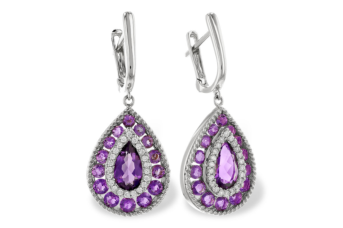D291-89611: EARR 2.29 TW AMETHYST 2.45 TGW