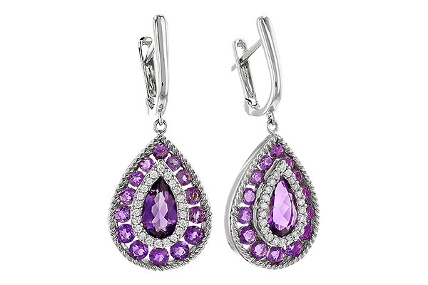 D291-89611: EARR 2.29 TW AMETHYST 2.45 TGW