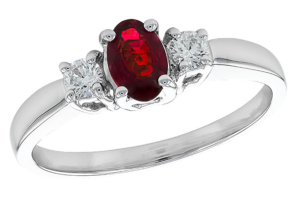 D291-90511: LDS RG .43 RUBY .57 TGW
