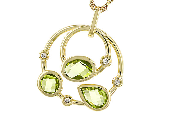 D292-73193: NECKLACE 2.20 PERIDOT 2.26 TGW