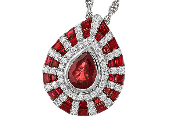 D292-76884: NECK 2.05 TW RUBY 2.29 TGW (7x5MM PS)