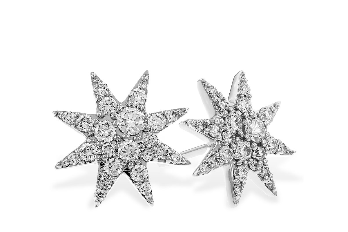 D292-79575: EARRINGS .50 TW