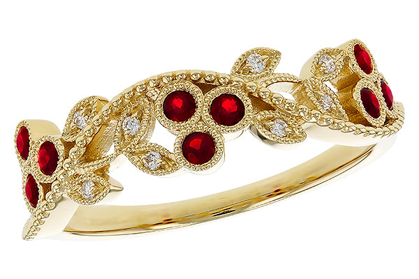 D292-81366: LDS DIA RG .22 RUBY TW .28 TGW