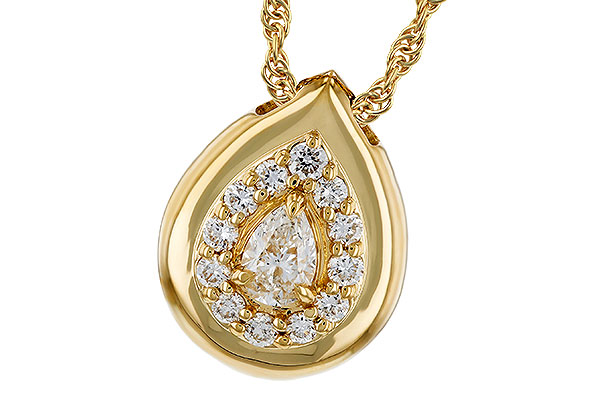 D292-81438: NECKLACE .19 P.S. .36 TW