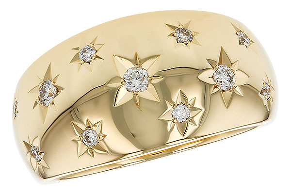 D293-64147: LDS DIA WEDDING RING .18 TW