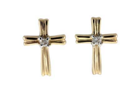 E018-25947: EARRINGS .03 TW
