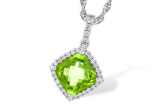 E201-89611: NECK 1.43 PERIDOT 1.54 TGW