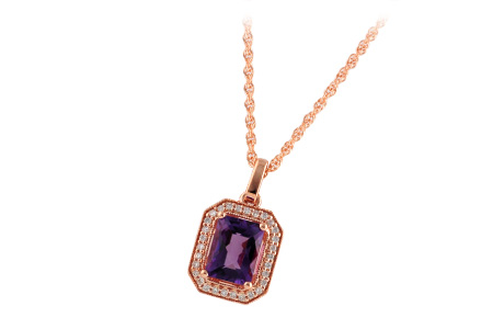 E205-48647: NECK 1.46 AMETHYST 1.57 TGW