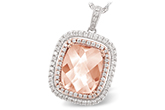 E206-40493: NECK 4.20 MORGANITE 4.66 TGW