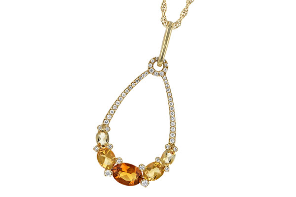 E206-40520: NECK 1.29 CITRINE 1.49 TGW
