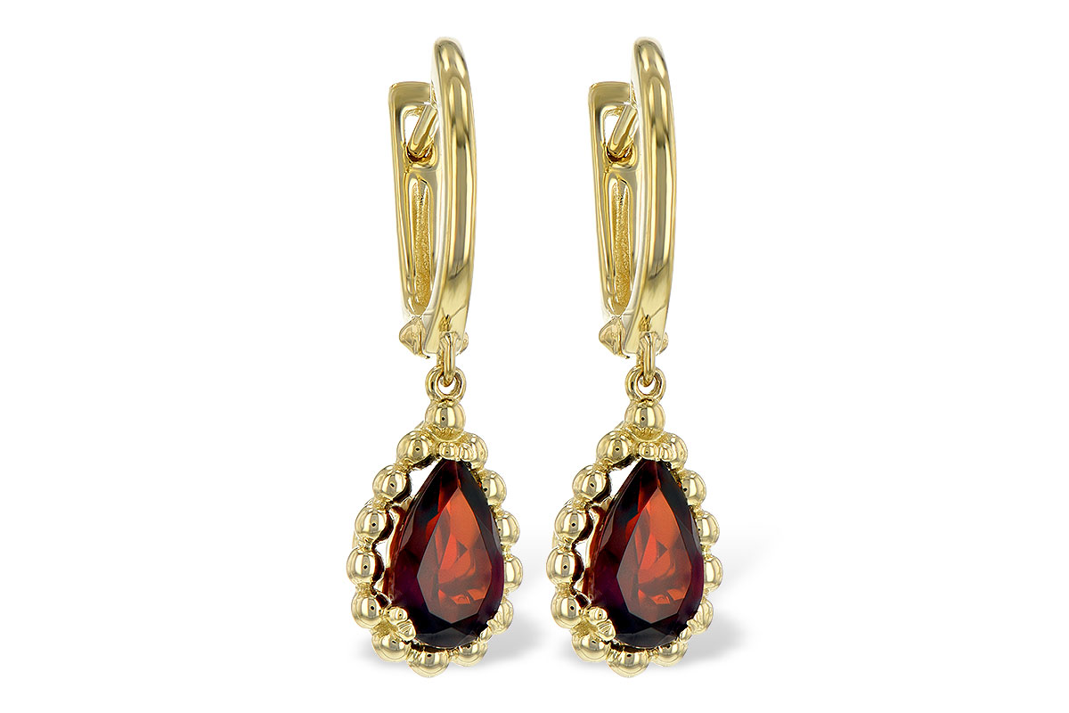 E207-31438: EARR 1.82 GARNET TW
